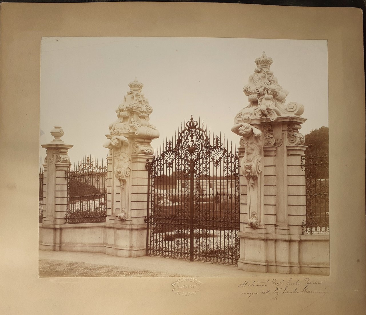 Albumina di Edoardo di Sambuy 1890 circa - Torino Ingresso …