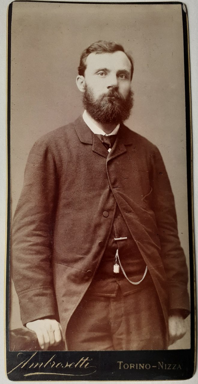 Albumina formato album, fotografo Ambrosetti 1880 circa