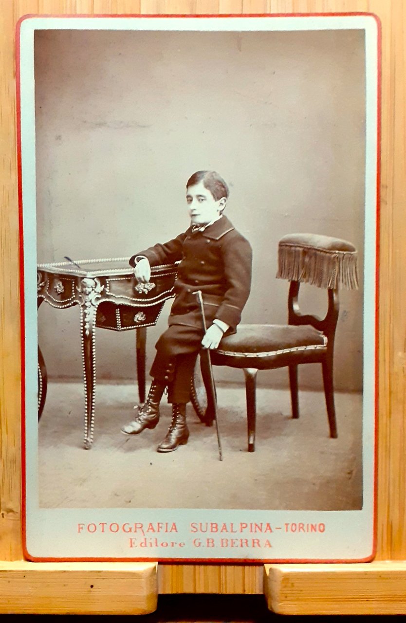 Albumina formato Cabinet G.B. Berra 1890 ca.