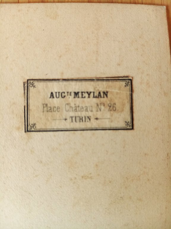 Albumina originale ritratto Sacerdote 1860 ca.