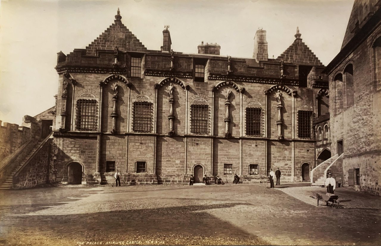 Albumina originale The Palace Stirling Castle Scozia 1880 ca.