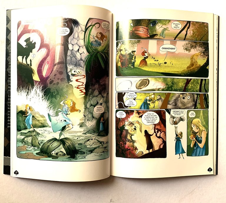Alice in Wonderland. La storia a fumetti dal fil di … | Immagine Gallery 2