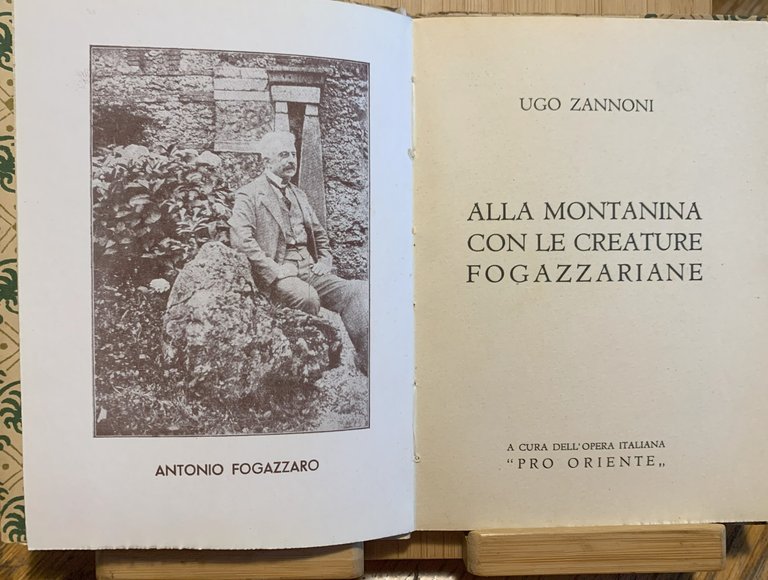 Alla Montanina con le creature fogazzariane