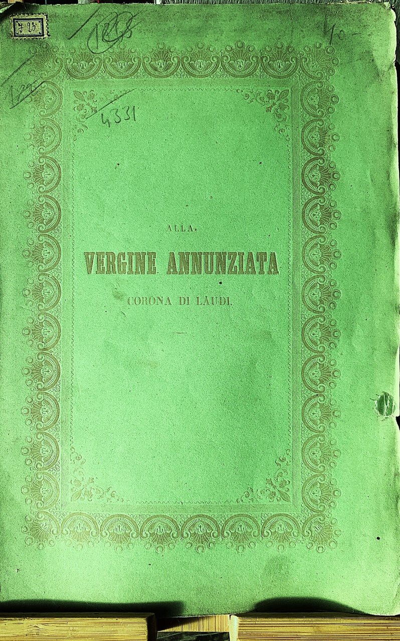 Alla Vergine Annunziata. Corona di Laudi / Quando in Firenze … | Immagine principale