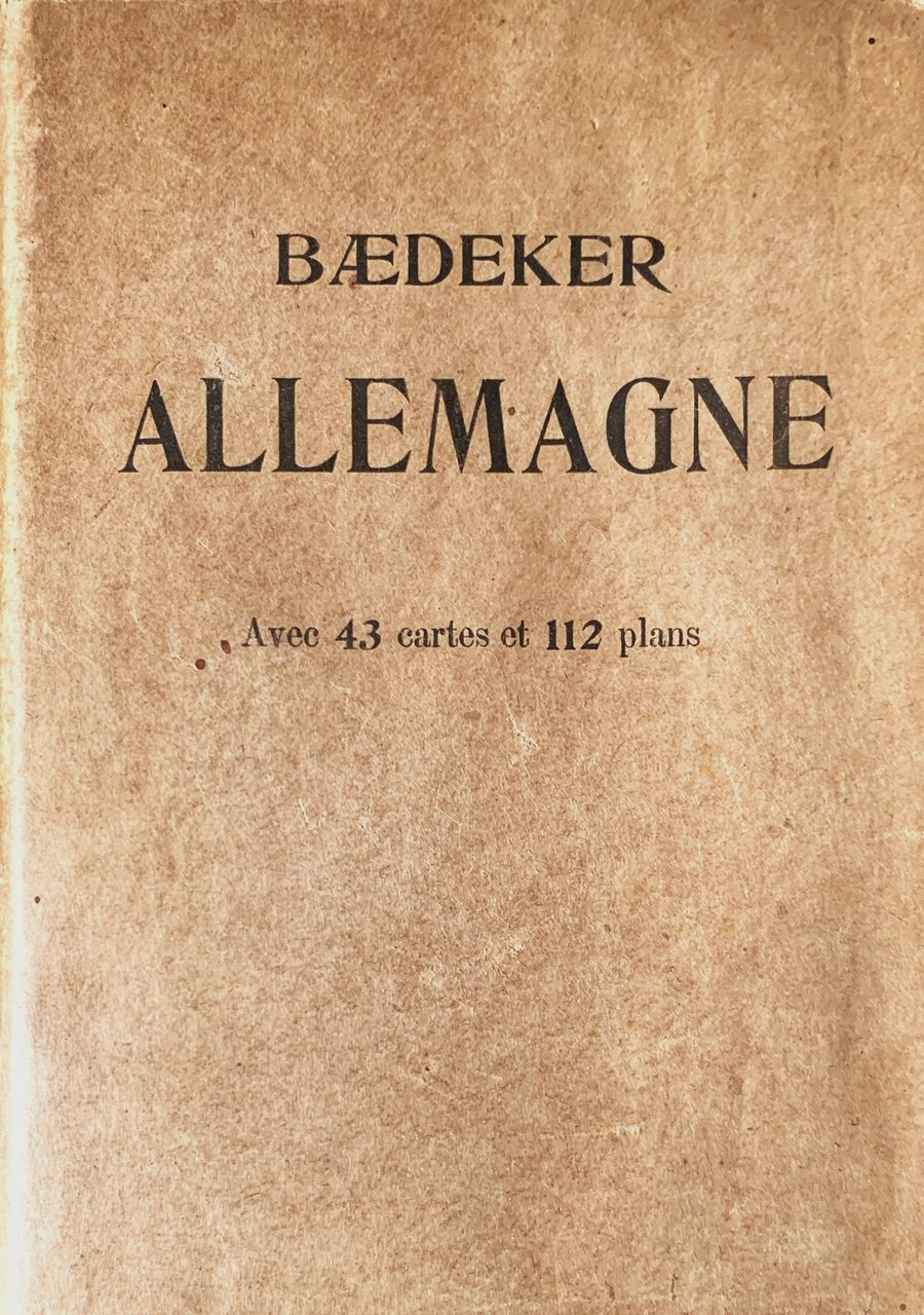 Allemagne. Manuel du Voyageur