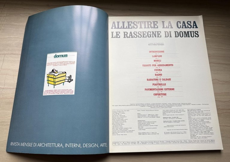 Allestire la casa. Le Rassegne di Domus. Supplemento al n. …