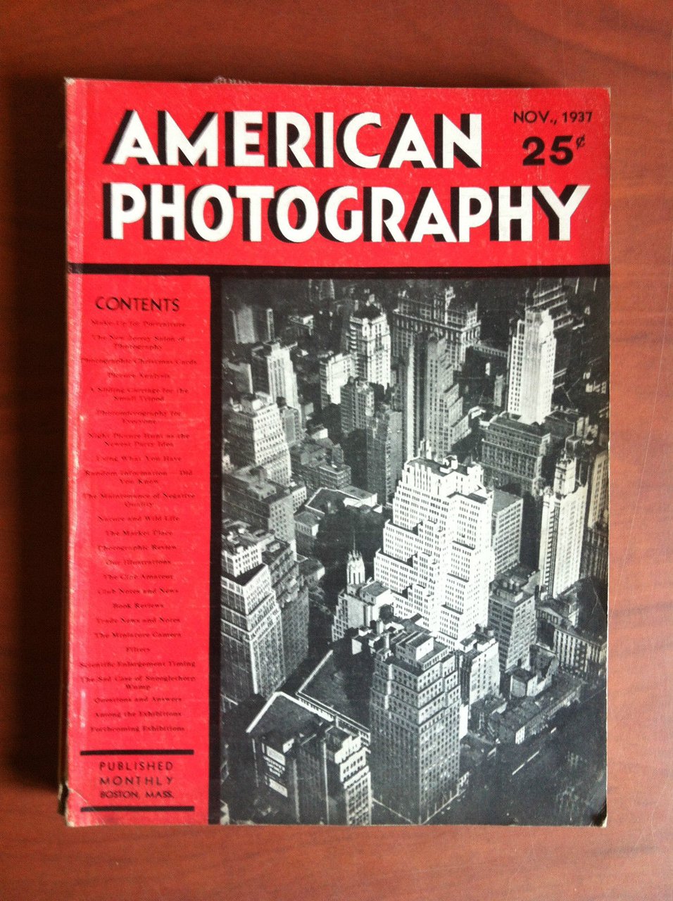 American Photography n^ 11 November 1937 - E11395