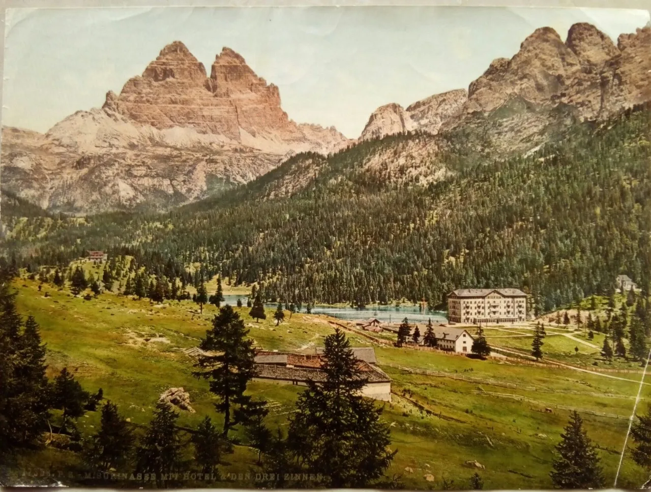 Ampezzo-Misurina Photochrome fine '800 | Immagine principale