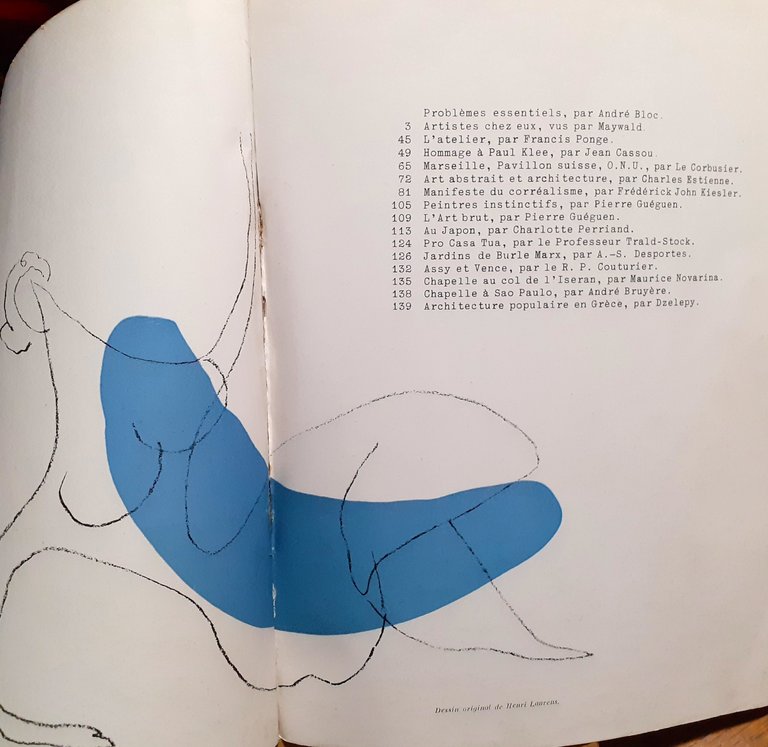 Andre Bloc 2^ Numéro Hors-Série de "Larchitecture d'aujourd'hui"1949