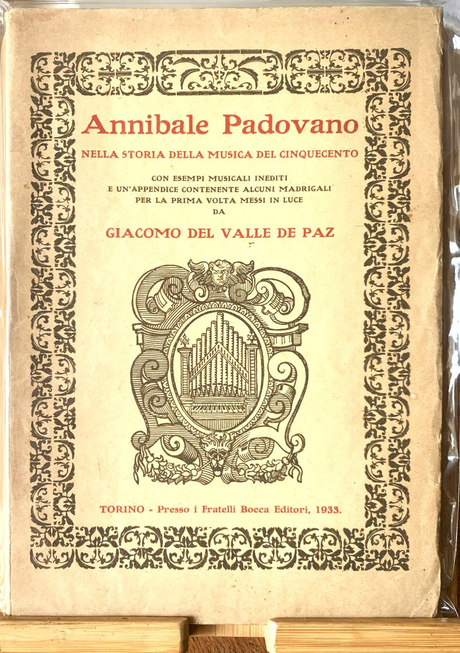 Annibale Padovano nella storia della musica del Cinquecento con esempi …