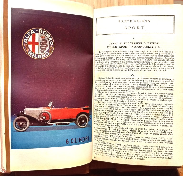 Annuario dell'Automobilismo e del Motociclismo 1923-24 (Volume XII)