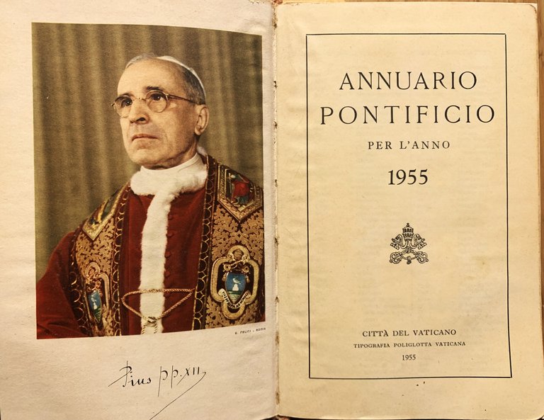 Annuario Pontificio per l'anno 1955