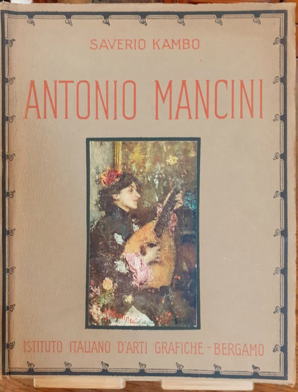 Antonio Mancini Istituto Italiano d'Arti Grafiche Bergamo  1922