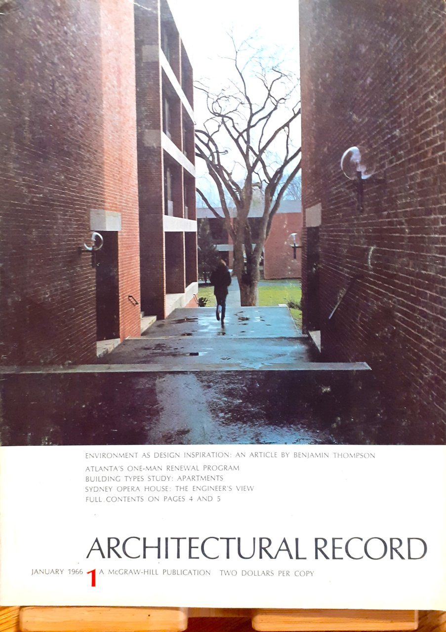 Architectural Record. Building Types Study: Apartments