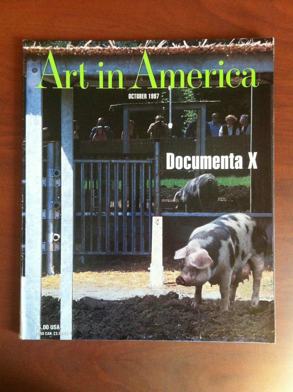 Art in America n^ 10 October 1997 Cover Carsten Holler …