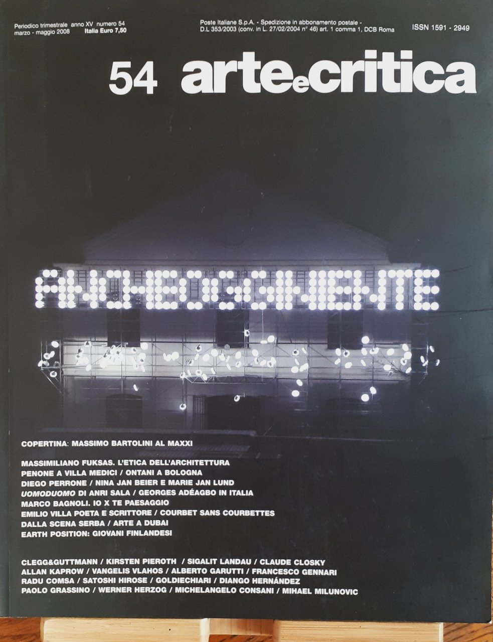 Arte e Critica Periodico Trimestrale N^ 54 marzo-maggio 2008