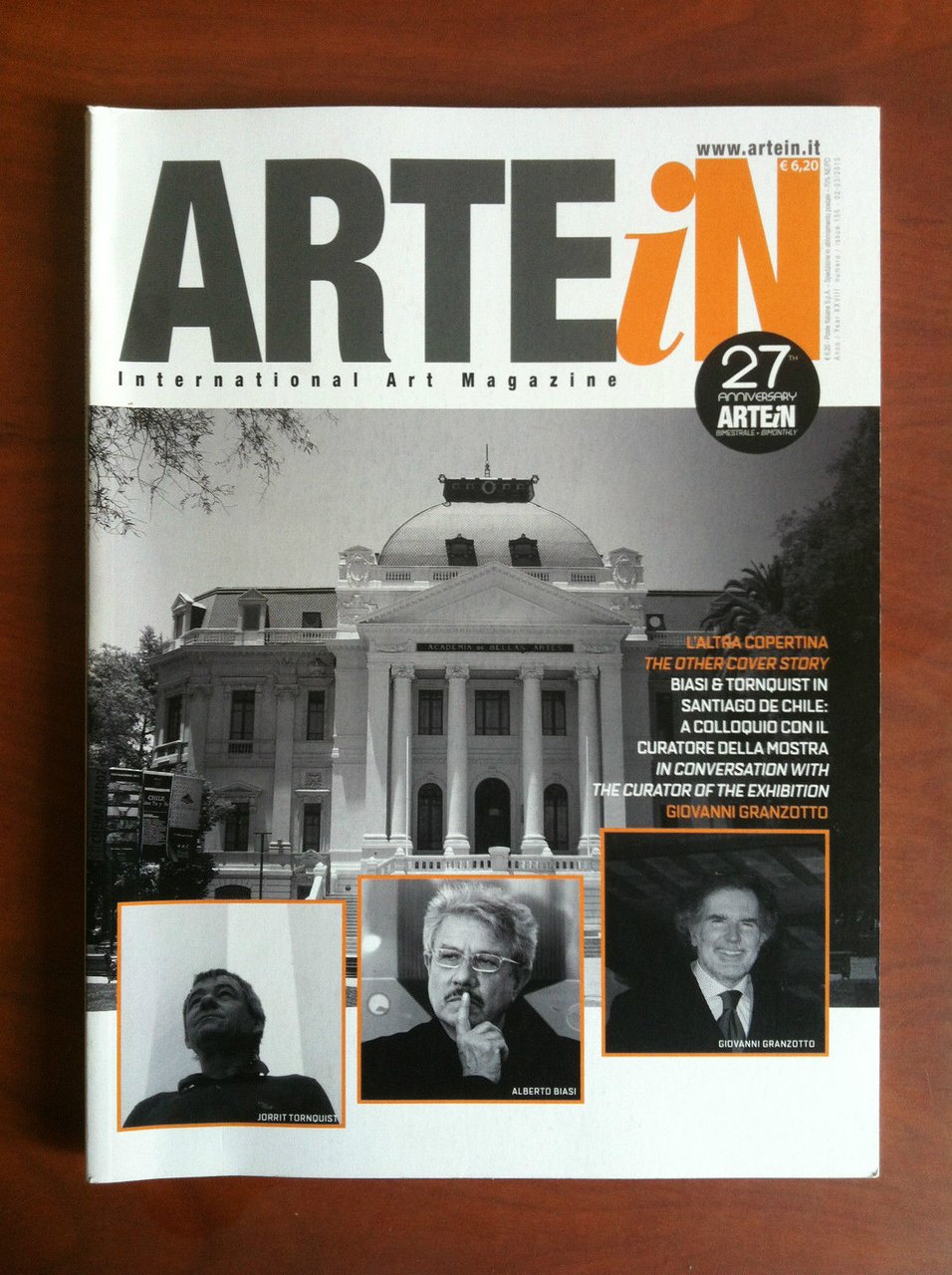 Arte in Anno XXVIII n^ 155 Febbraio/Marzo 2015 - E19188