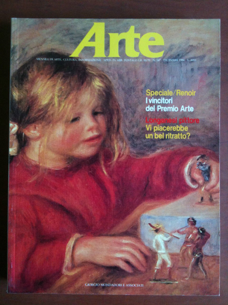 ARTE n^ 147 Dicembre 1984