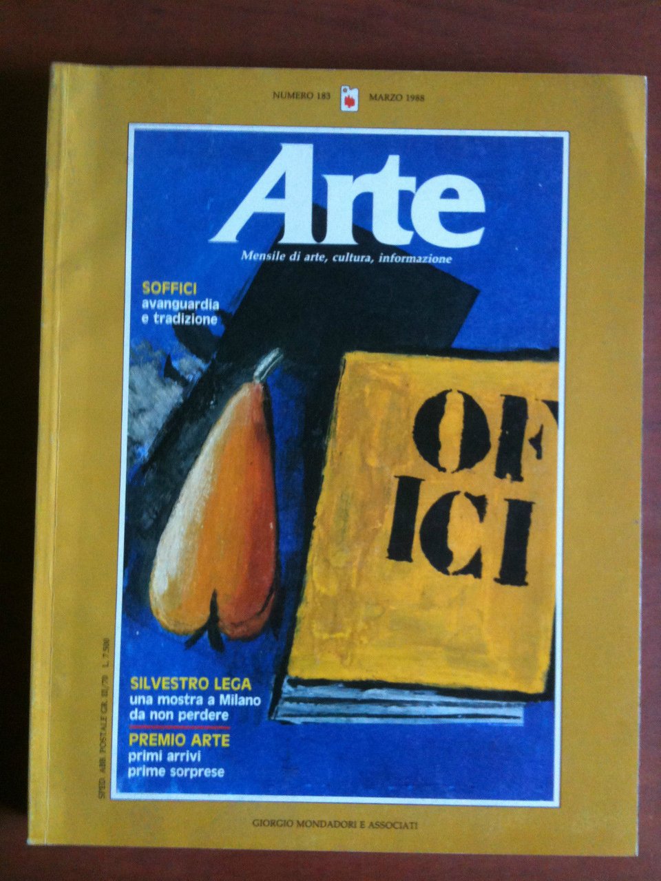 ARTE n^ 183 Marzo 1988