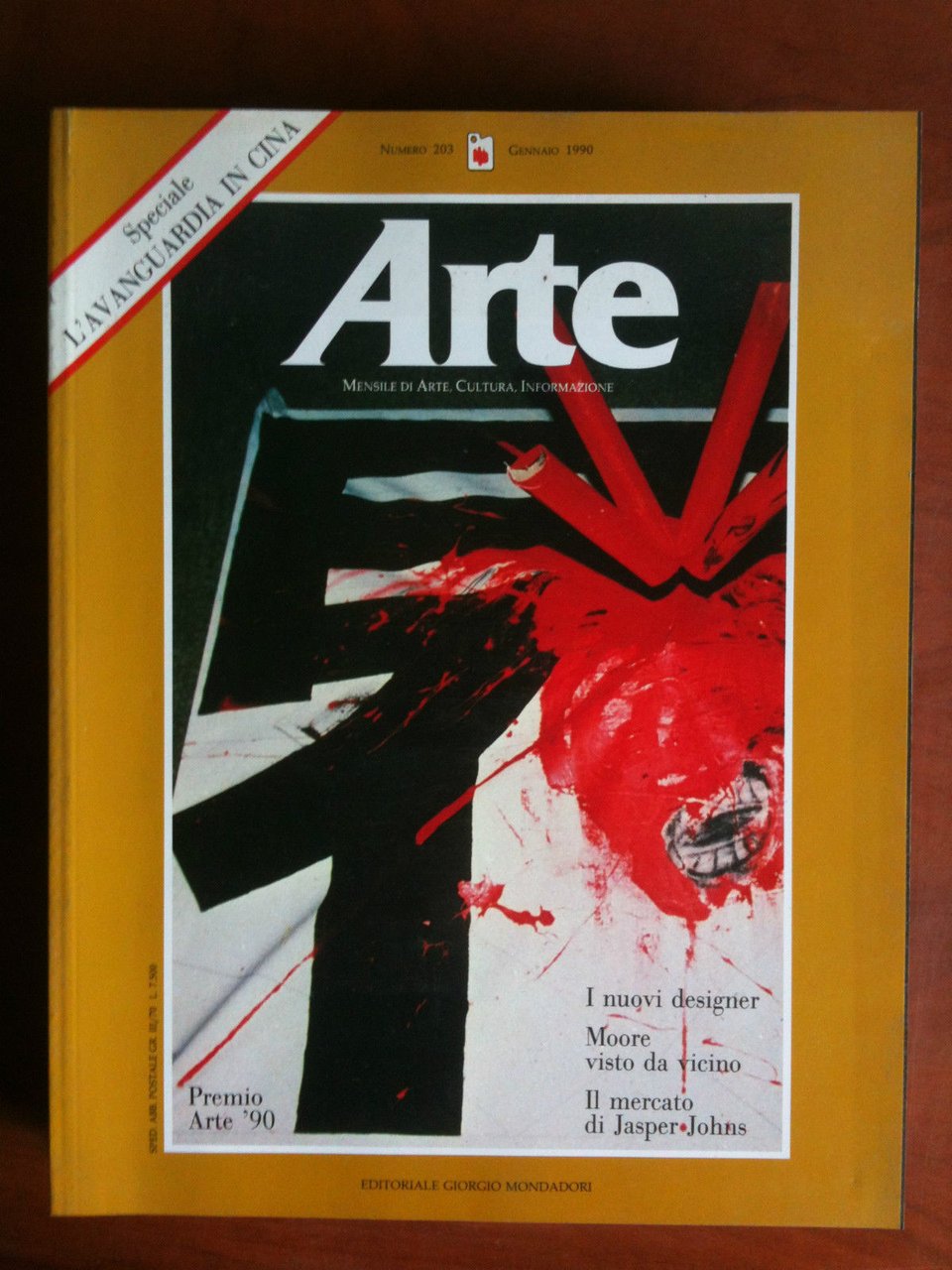 ARTE n^ 203 Gennaio 1990