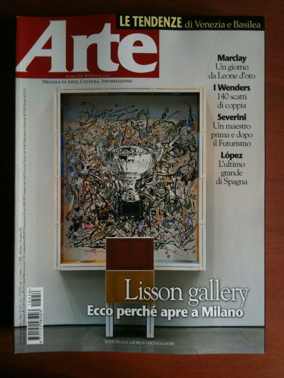 ARTE n^ 456 Agosto 2011
