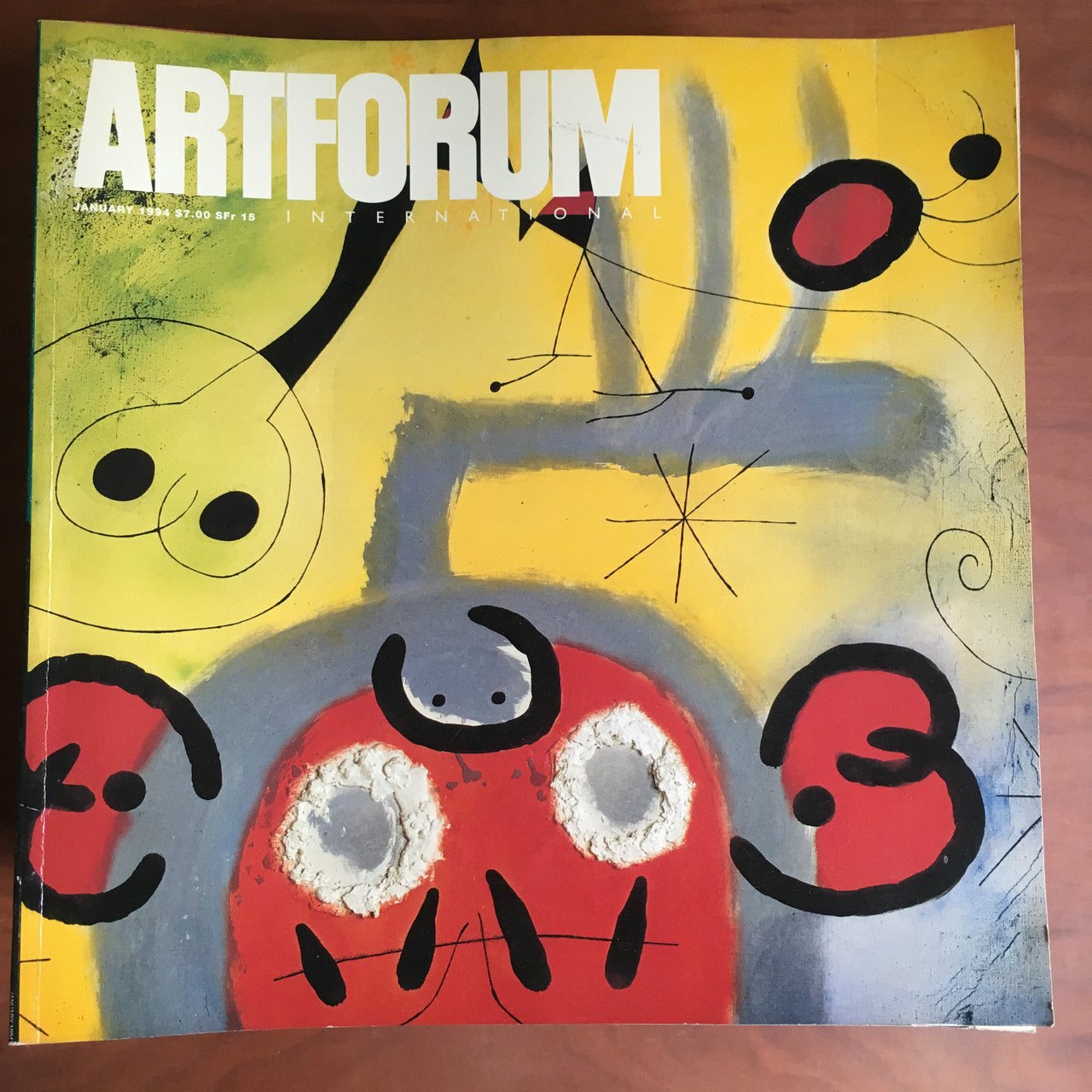 Artforum January 1994 Cover Joan Mirò - E21355