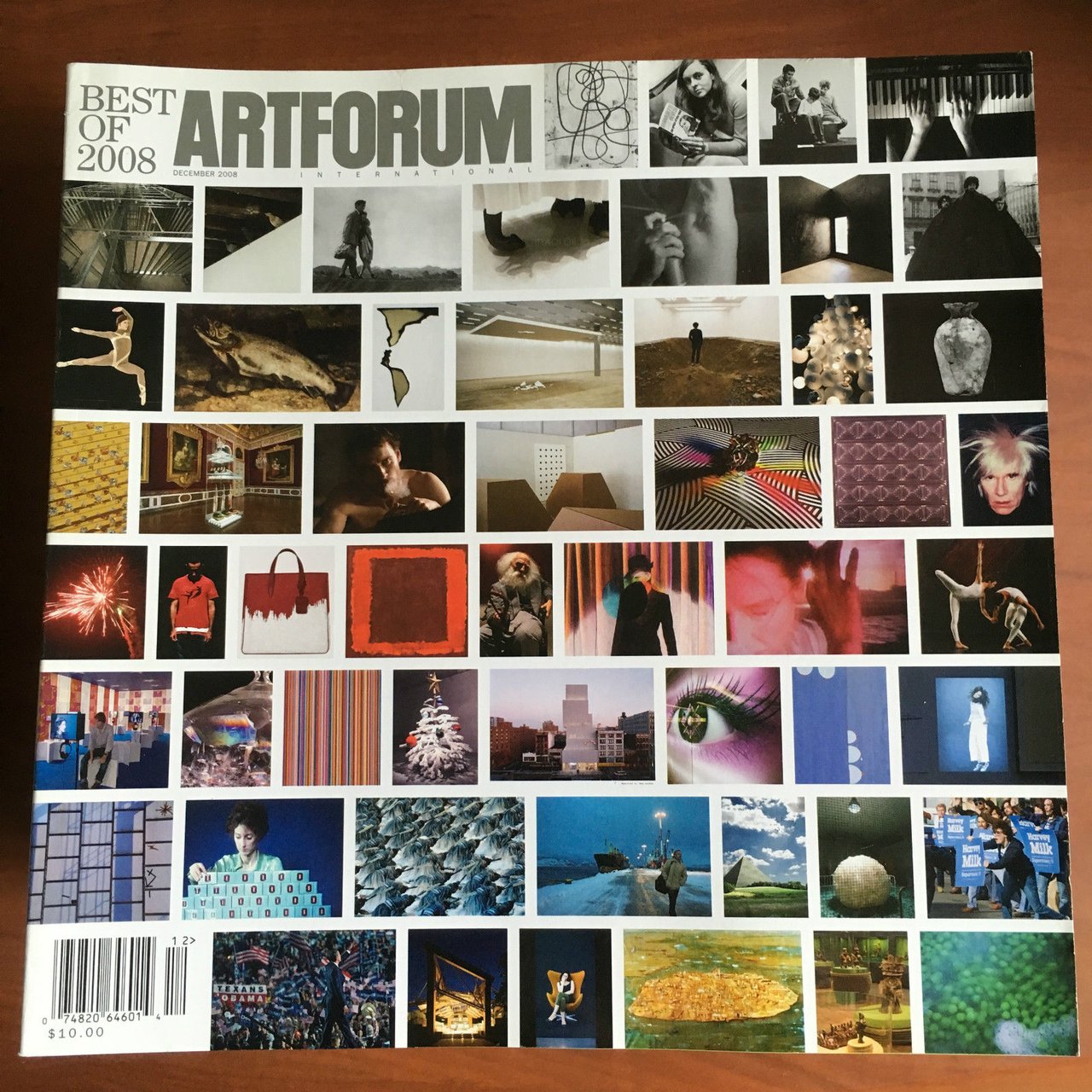 Artforum n^ 4 December 2008 Cover Best of 2008 - …