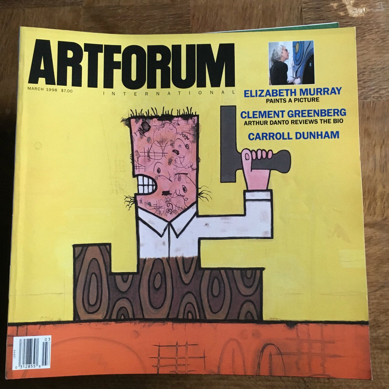 Artforum n^ 7 March 1998 Cover: Carroll Dunham - E21254