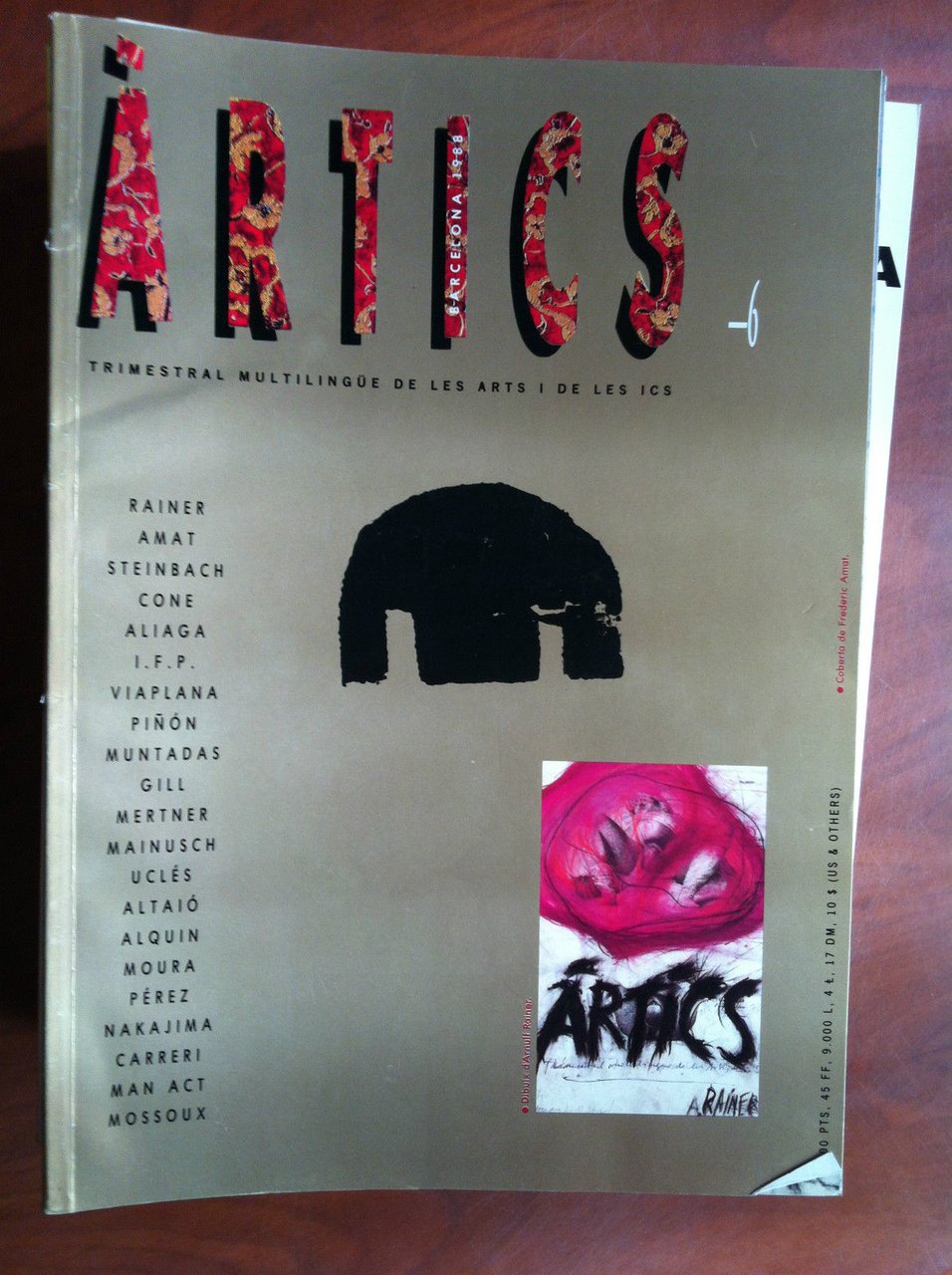 Artics n^ -6 Barcelona 1988 | Immagine principale