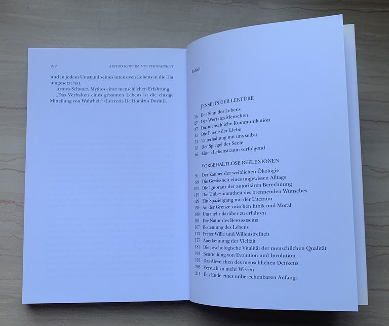 Arturo Schwarz. Muy zur Wahrheit: Empathische Wechselbeziehungen