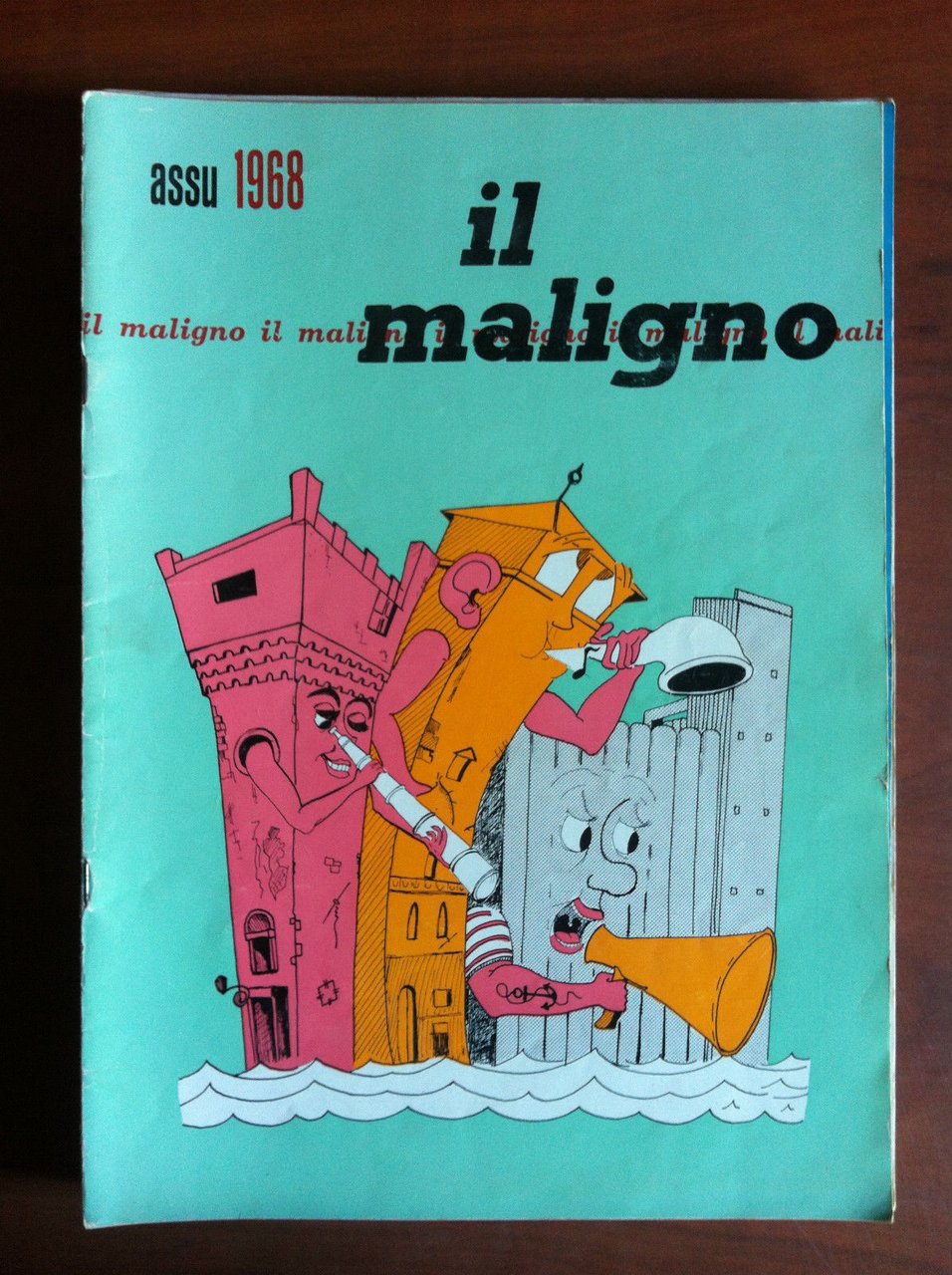 Assu 1968 Rivista goliardica savonese "Il maligno" - E10281