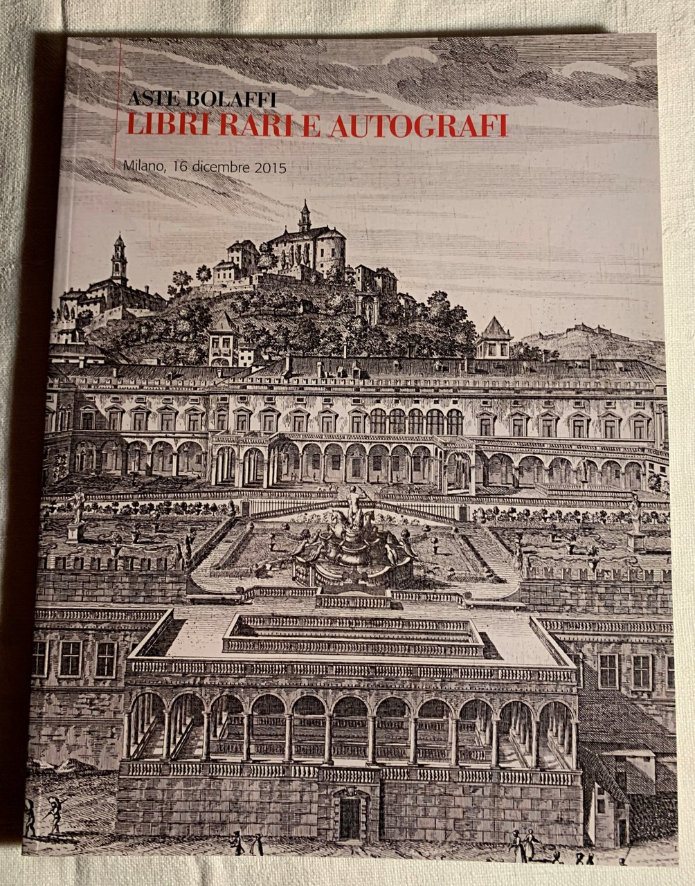 Aste Bolaffi Libri rari e Autografi. Milano, 16 dicembre 2015 | Immagine principale