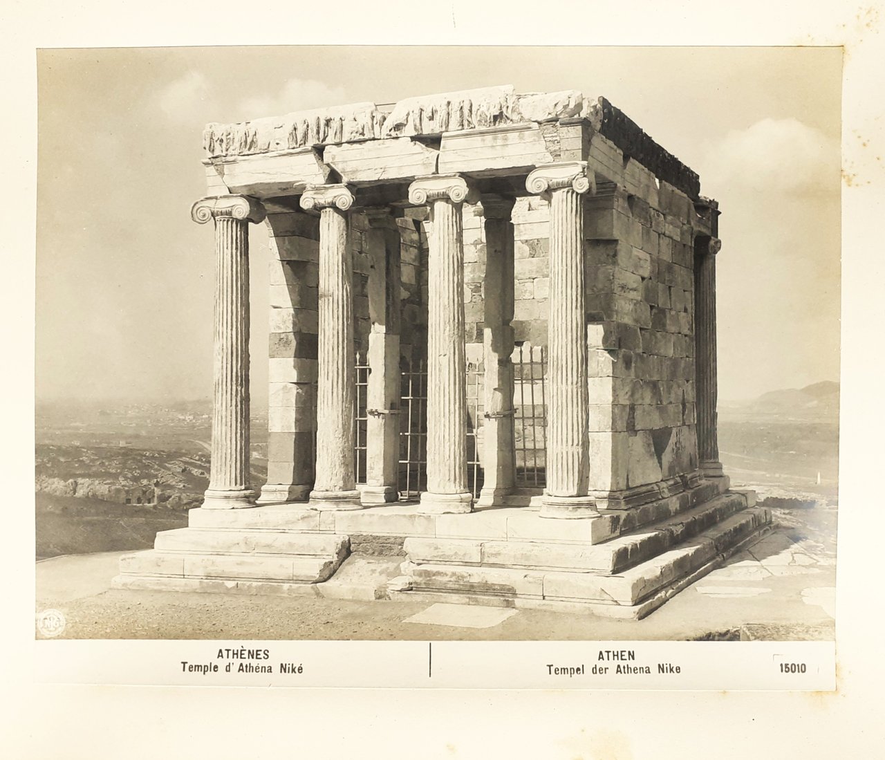 Athènes Temple d'Athéna Niké Photographische Gesellschaft Berlin 1906… | Immagine principale