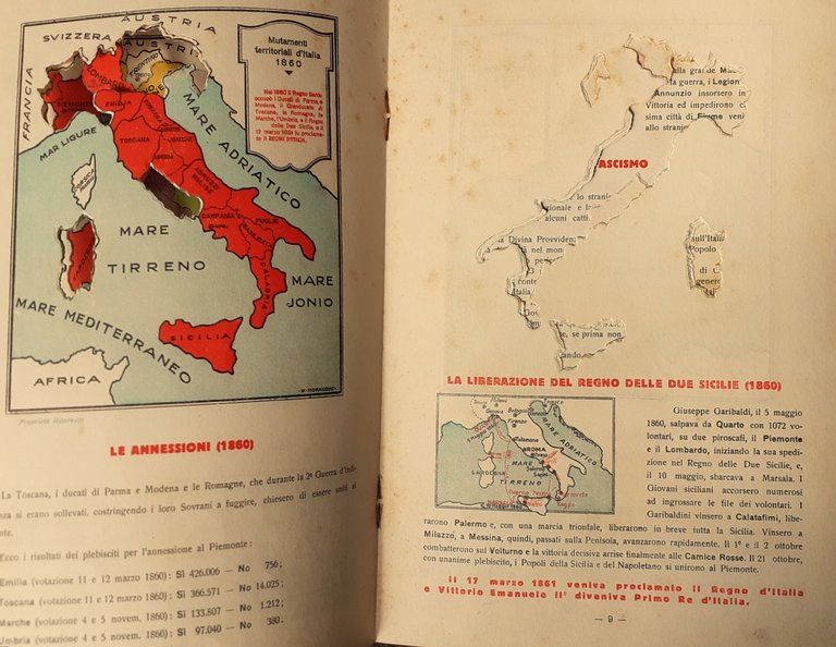 ATLANTINO STORICO della Indipendenza d'Italia Edizione Unica Talmone 1930