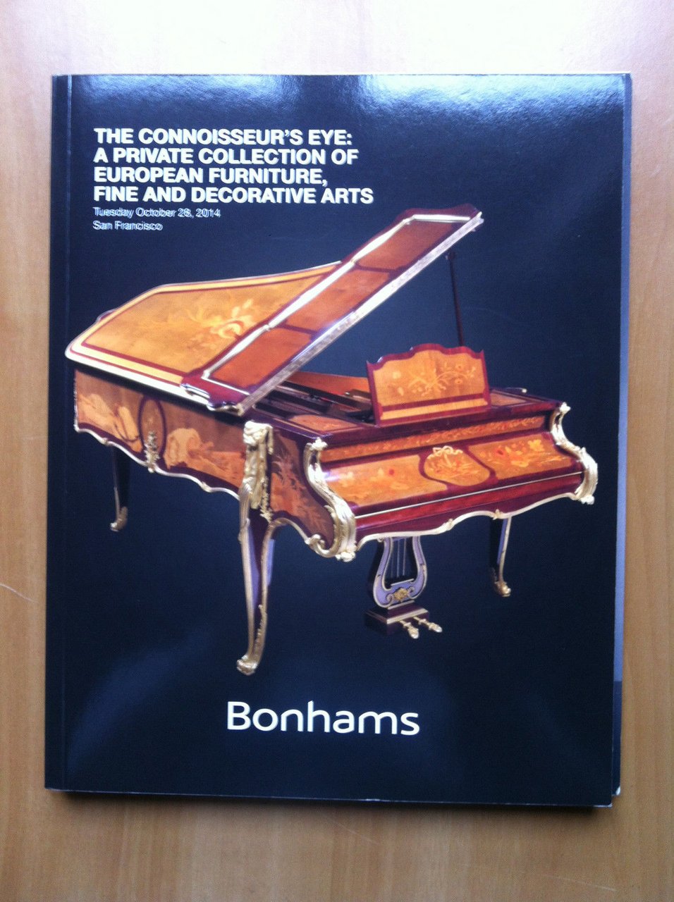 Auction Catalogue Bonhams European Furniture decorative arts 2014 USA - …
