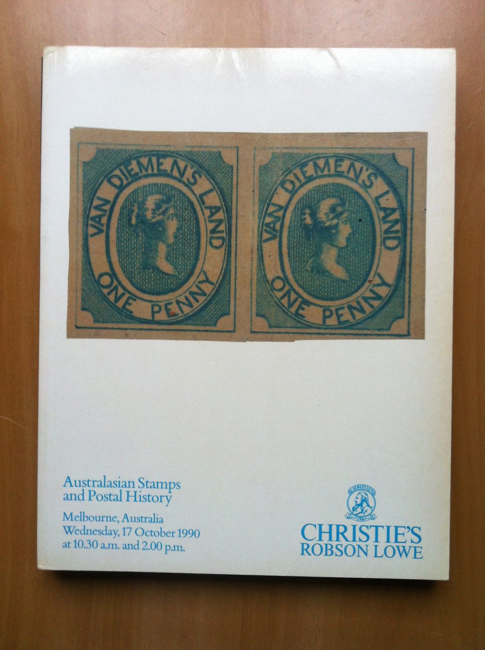Auction Catalogue Christie's Australasian Stamps Posta History Melbourne E14411