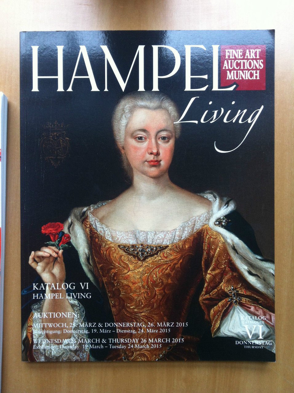 Auction catalogue VI Hampel Living Munchen 2015 - E18579