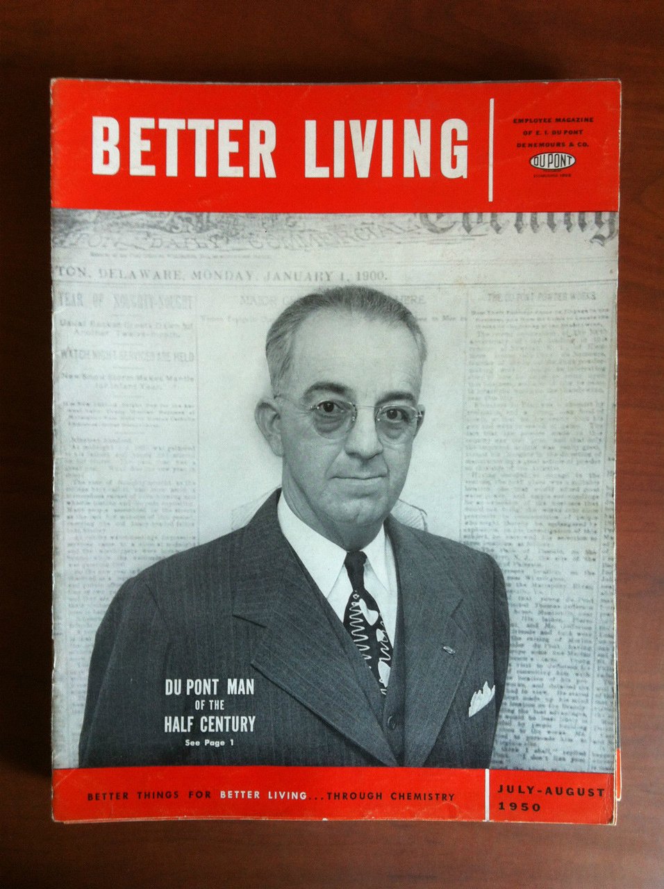 Better Living July-August 1950 Cover: Du Pont - E16847