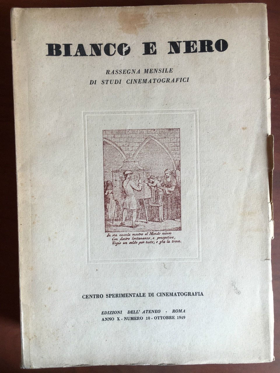 Bianco e Nero Anno X n^ 10 Ottobre 1949 - …