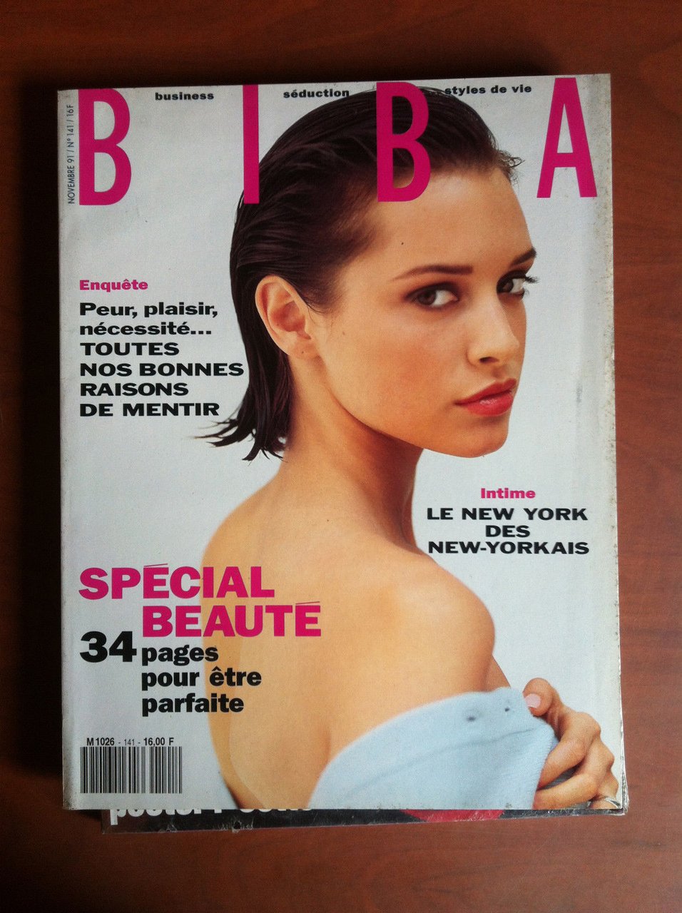 Biba n^ 141 Novembre 1991 Cover: Patricia - E12688