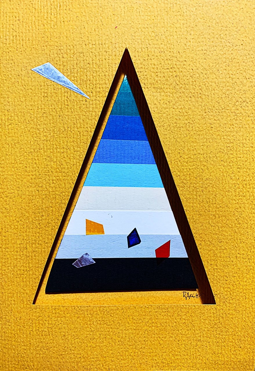 Biglietto d'auguri d'artista di Aldo Racchi Natale 2001 | Immagine principale