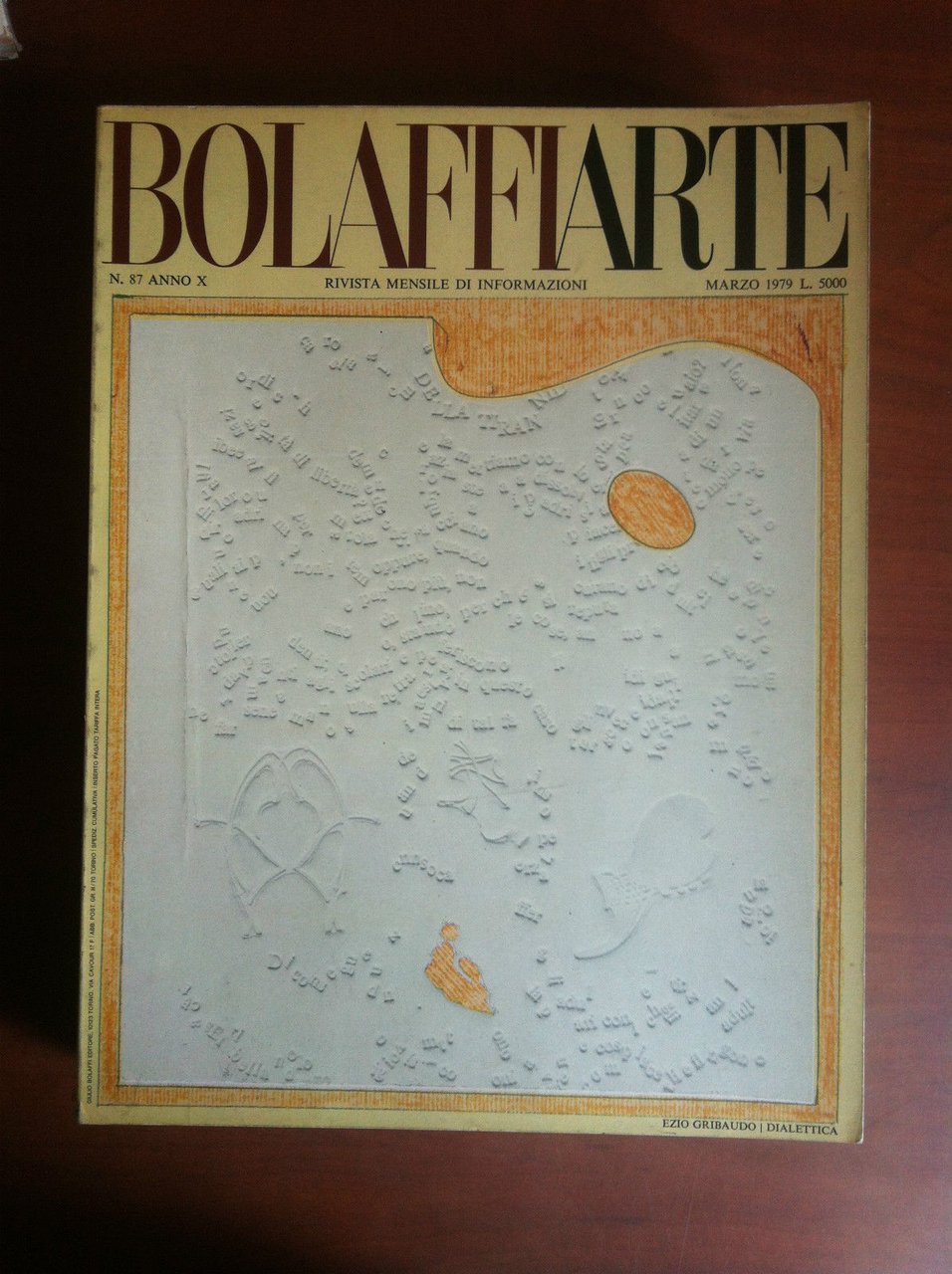 BolaffiArte n^ 87 Anno X Marzo 1979 - E18233