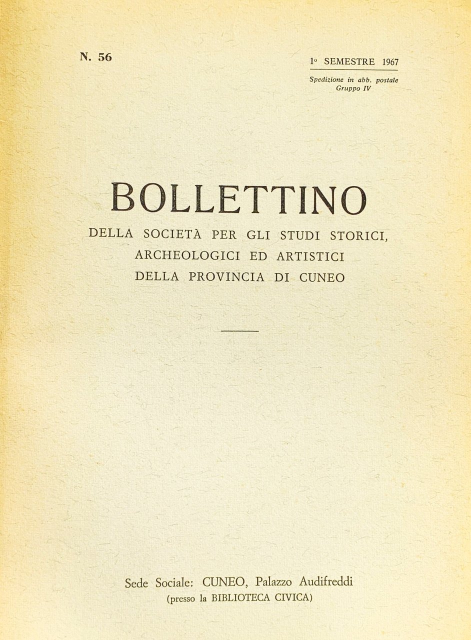 Bollettino della Società per gli Studi Storici, Archeologici ed Artistici … | Immagine principale