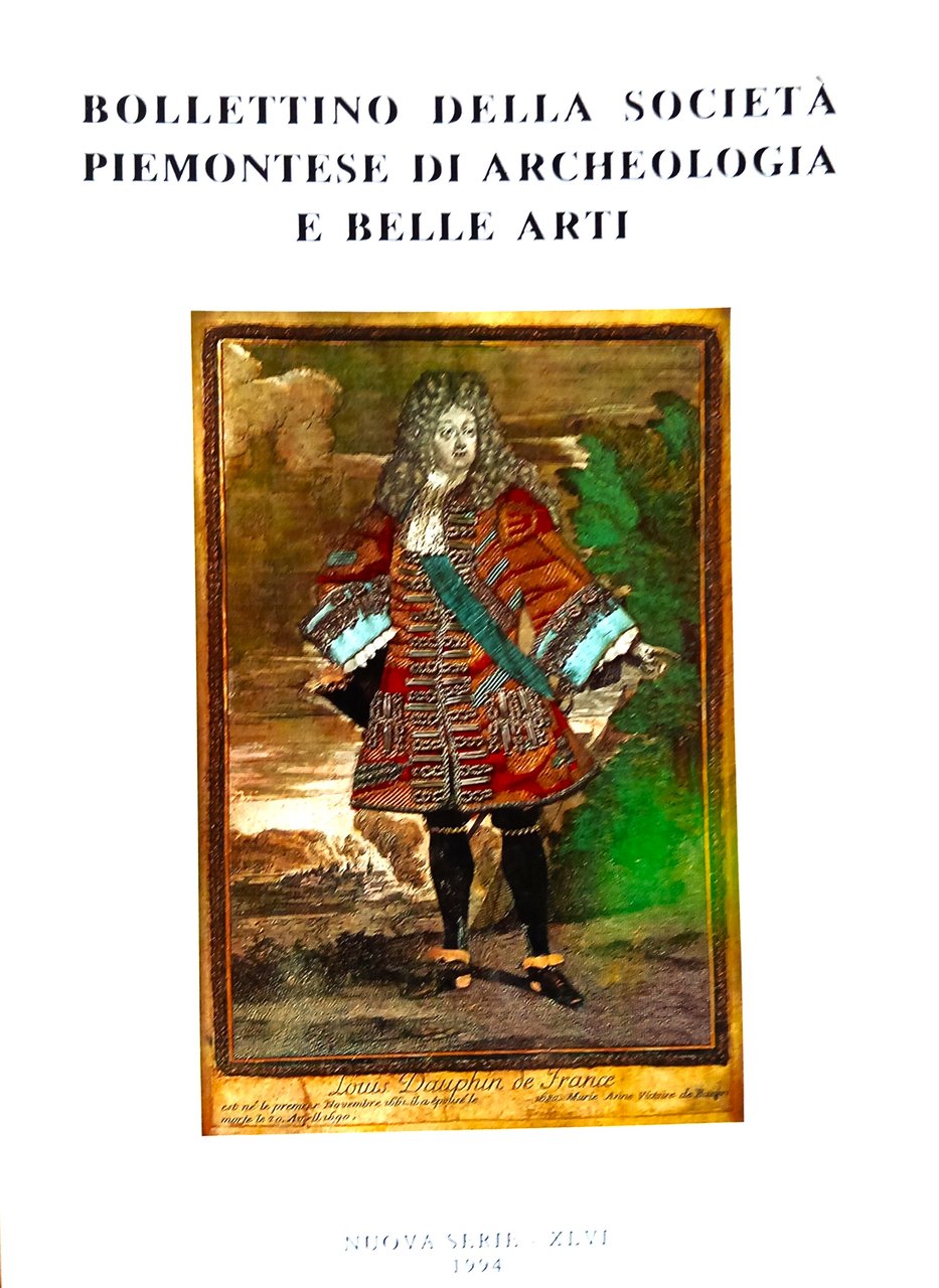 Bollettino della Società Piemontese di Archeologia e Belle Arti (Nuova …