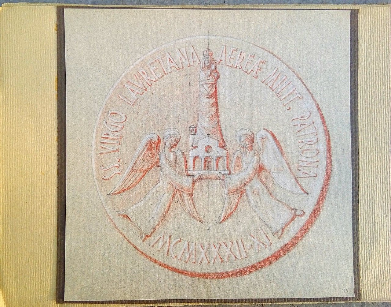 bozzetto originale per medaglia S. Virgo Lauretana 1932 | Immagine principale