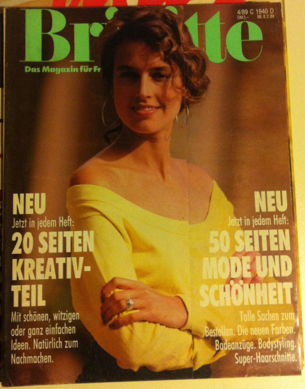 Brigitte Heft 4 vom 8 Februar 1989 - E13538 | Immagine principale