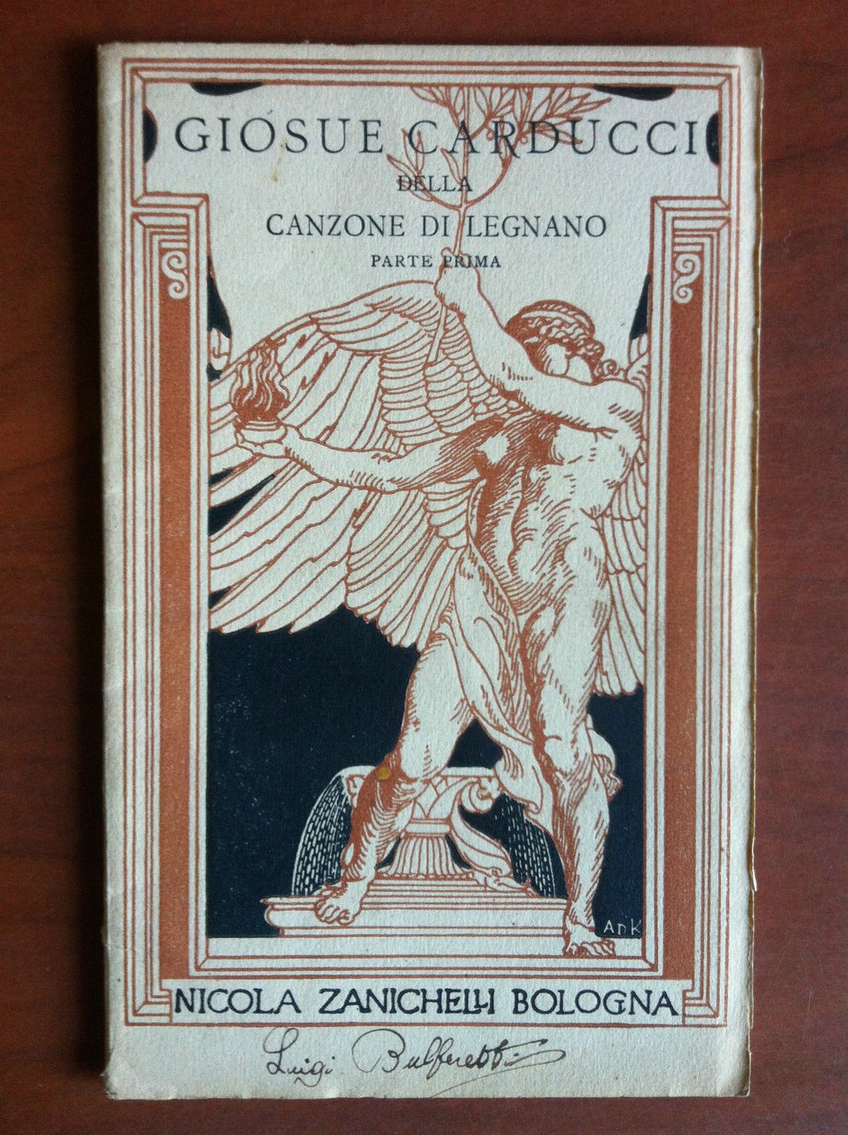 Brossura Della Canzone di Legnano di Giusuè Carducci 1879 | Immagine principale