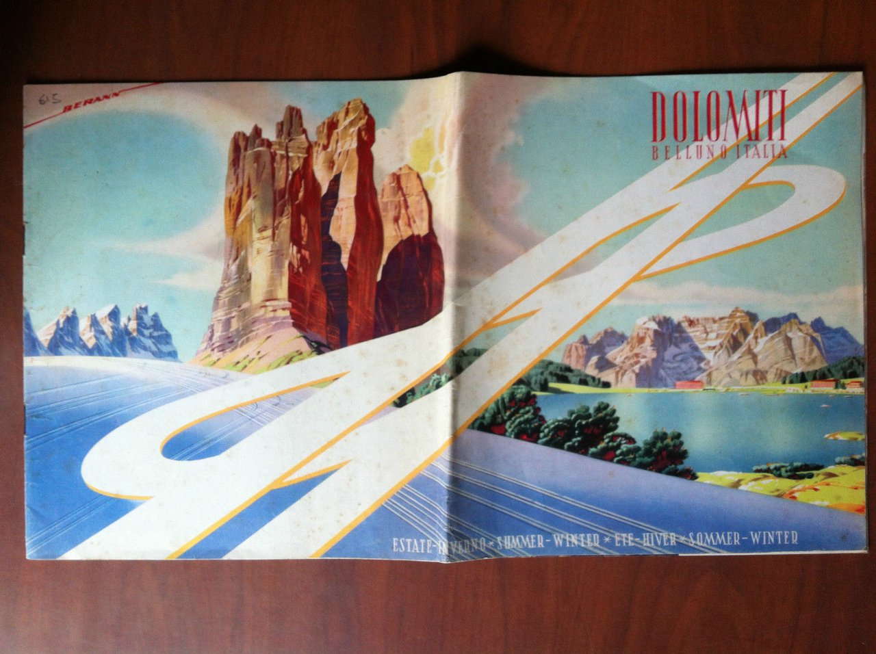 Brossura Dolomiti Belluno Estate Inverno Ente Provinciale Turismo - E11631 | Immagine principale