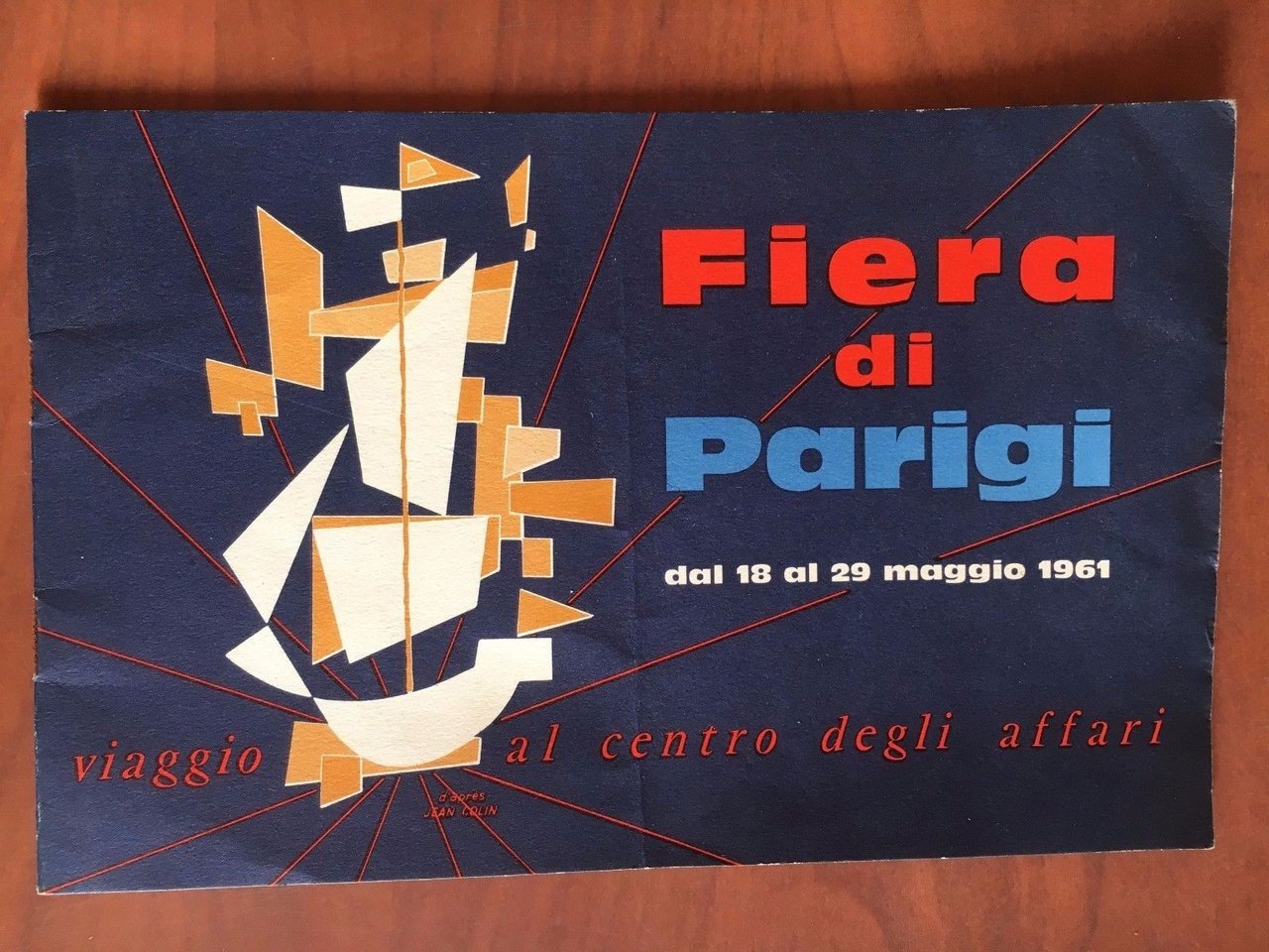 Brossura Fiera di Parigi 18-29 Maggio 1961 - E22588
