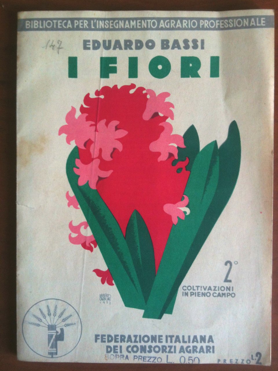 Brossura "I fiori" 2^ parte di Eduardo Bassi Fed. It. …